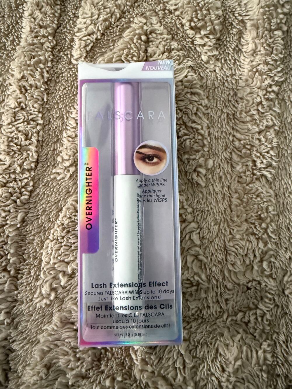 KISS Falscara Overnight Lash Sealer 0.18 oz New Sealed Lash Extension Effect